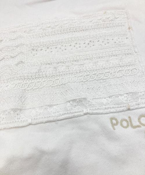 POLO RALPH LAUREN（ポロ・ラルフローレン）POLO RALPH LAUREN (ポロ・ラルフローレン) スウェット ホワイト サイズ:Sの古着・服飾アイテム