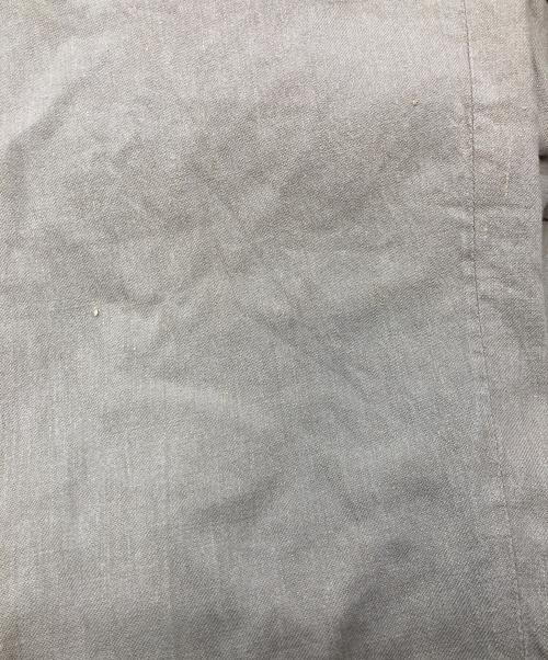 COMME des GARCONS（コムデギャルソン）COMME des GARCONS (コムデギャルソン) リネンコットンワイドスラックス ベージュ サイズ:Sの古着・服飾アイテム