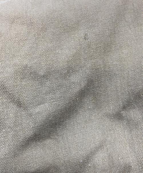 COMME des GARCONS（コムデギャルソン）COMME des GARCONS (コムデギャルソン) リネンコットンワイドスラックス ベージュ サイズ:Sの古着・服飾アイテム