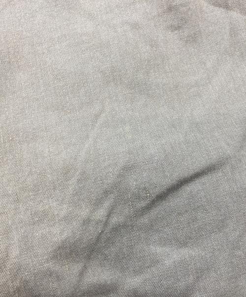 COMME des GARCONS（コムデギャルソン）COMME des GARCONS (コムデギャルソン) リネンコットンワイドスラックス ベージュ サイズ:Sの古着・服飾アイテム