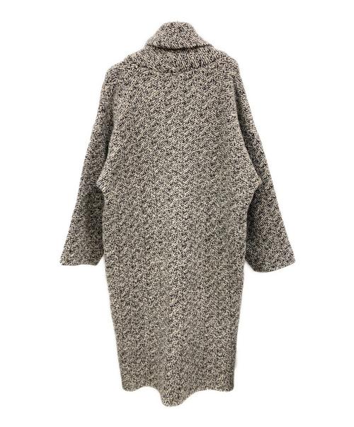 ZARA（ザラ）ZARA (ザラ) ボリュームネックニットコート ブラック サイズ:Lの古着・服飾アイテム