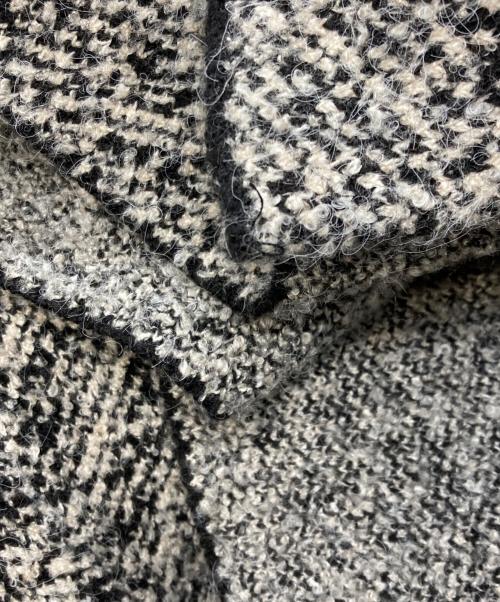 ZARA（ザラ）ZARA (ザラ) ボリュームネックニットコート ブラック サイズ:Lの古着・服飾アイテム