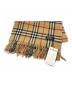 Burberry's（バーバリーズ）の古着「ノバチェックウールマフラー」｜ブラウン
