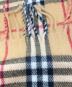 Burberry's (バーバリーズ) ノバチェックウールマフラー ブラウン：6000円