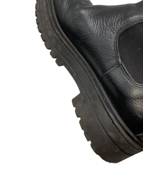 carmen salas（カルメンサラス）Carmen Salas (カルメンサラス) サイドゴアブーツ ブラック サイズ:39の古着・服飾アイテム