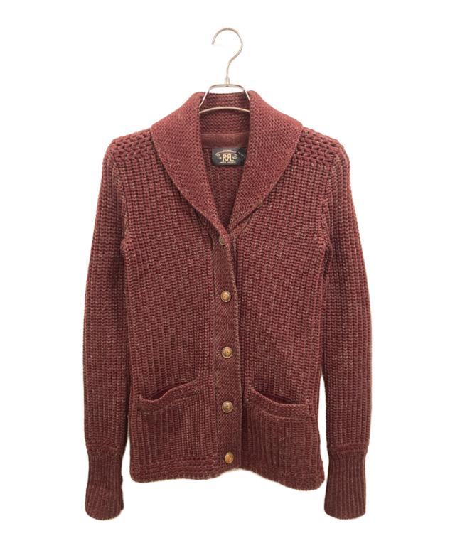 RRL, RRL ショールカラーカーディガン ブラウン