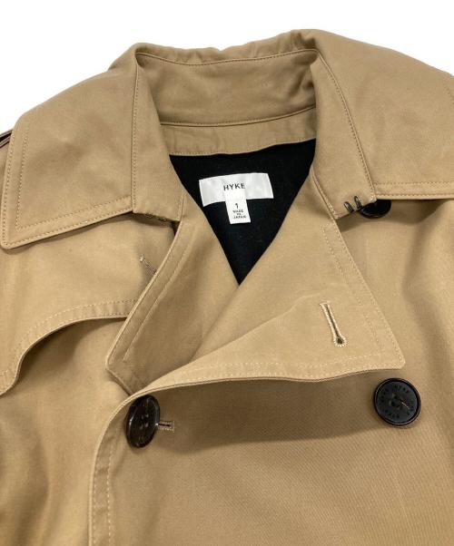 HYKE（ハイク）HYKE (ハイク) ライナー付トレンチコート ベージュ サイズ:1の古着・服飾アイテム