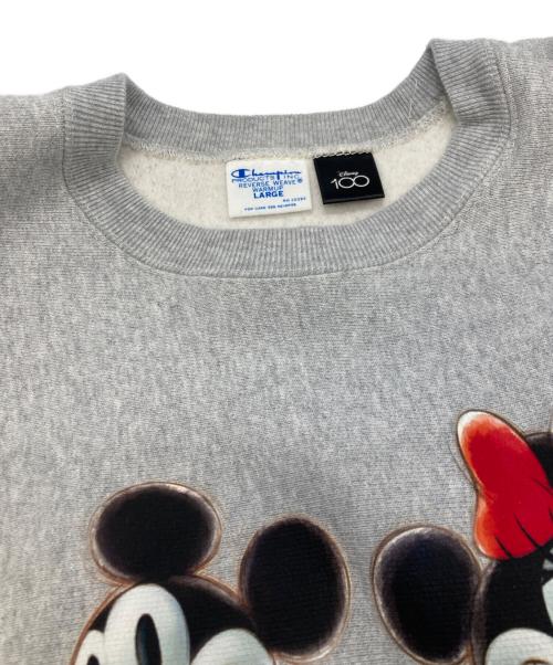 Champion REVERSE WEAVE（チャンピオン リバース ウィーブ）Champion REVERSE WEAVE (チャンピオン リバース ウィーブ) BEAMS (ビームス) 青タグ復刻リバースウィーブスウェット グレー サイズ:Lの古着・服飾アイテム