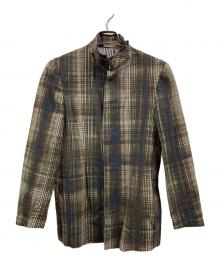 BOTTEGA VENETA（ボッテガベネタ）の古着「シアサッカージャケット」｜ブラウン