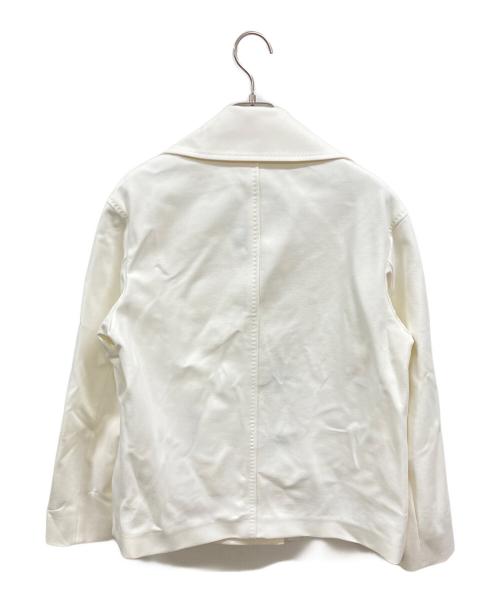 Max Mara Studio（マックスマーラ ストゥディオ）MAX MARA STUDIO (マックスマーラ ストゥディオ) ショートジャケット ホワイト サイズ:38の古着・服飾アイテム