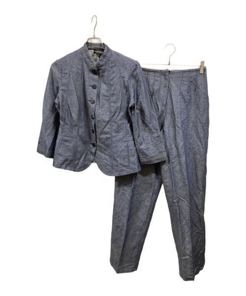 EMPORIO ARMANI（エンポリオ アルマーニ）EMPORIO ARMANI (エンポリオ アルマーニ) デニムセットアップ インディゴ サイズ:44の古着・服飾アイテム
