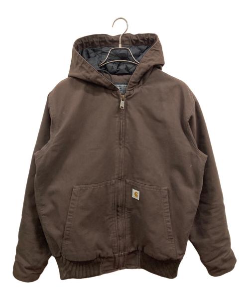 CarHartt（カーハート）CarHartt (カーハート) Loose Fit Washed Duck Insulated Active Jacket ブラウン サイズ:Ｍの古着・服飾アイテム