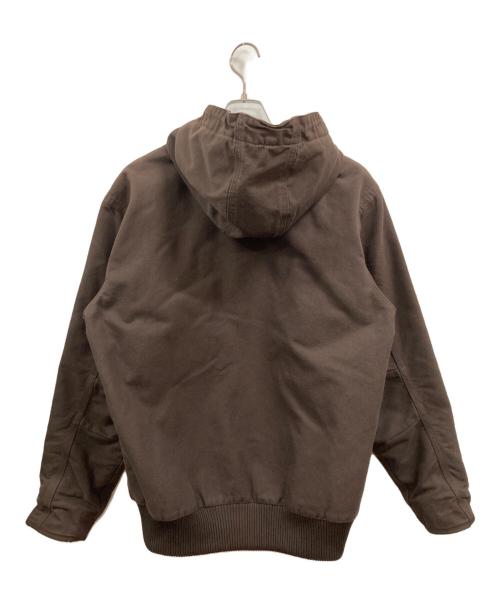 CarHartt（カーハート）CarHartt (カーハート) Loose Fit Washed Duck Insulated Active Jacket ブラウン サイズ:Ｍの古着・服飾アイテム