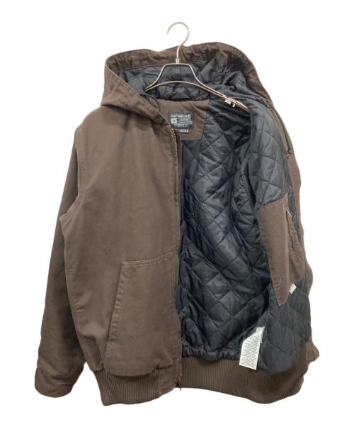 CarHartt（カーハート）CarHartt (カーハート) Loose Fit Washed Duck Insulated Active Jacket ブラウン サイズ:Ｍの古着・服飾アイテム