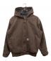 CarHartt（カーハート）の古着「Loose Fit Washed Duck Insulated Active Jacket」｜ブラウン