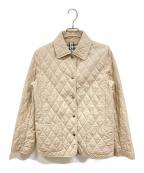 BURBERRY LONDONバーバリーロンドン）の古着「裏ノバチェックキルティングジャケット」｜ベージュ