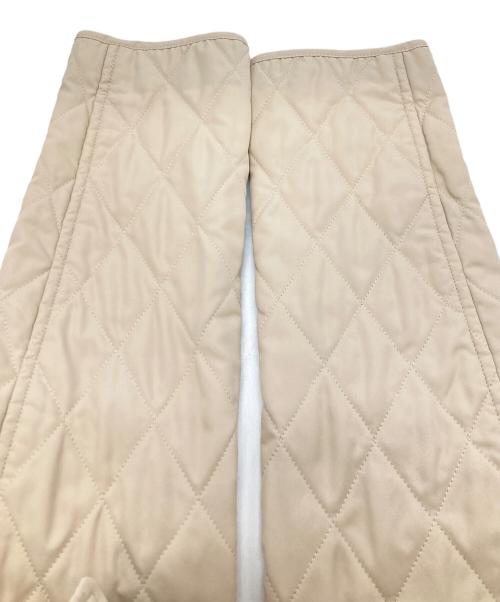 BURBERRY LONDON（バーバリーロンドン）BURBERRY LONDON (バーバリーロンドン) 裏ノバチェックキルティングジャケット ベージュ サイズ:36の古着・服飾アイテム