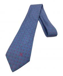 GUCCI（グッチ）の古着「シルクネクタイ」｜ネイビー