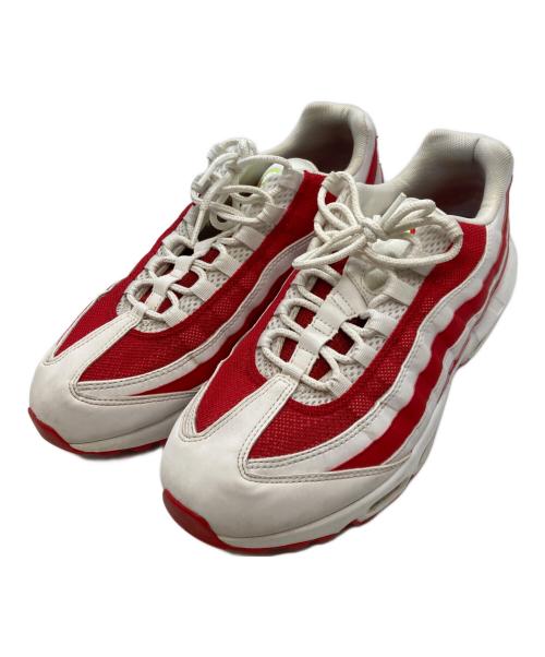 NIKE（ナイキ）NIKE (ナイキ) ローカットスニーカー ホワイト×レッド サイズ:27.5cmの古着・服飾アイテム