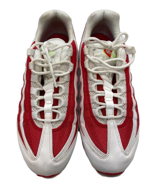 NIKE（ナイキ）NIKE (ナイキ) ローカットスニーカー ホワイト×レッド サイズ:27.5cmの古着・服飾アイテム