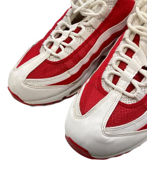 NIKE（ナイキ）NIKE (ナイキ) ローカットスニーカー ホワイト×レッド サイズ:27.5cmの古着・服飾アイテム