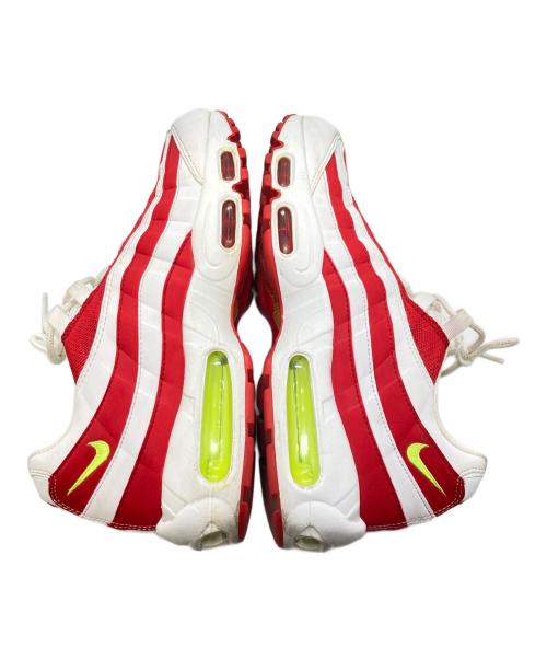 NIKE（ナイキ）NIKE (ナイキ) ローカットスニーカー ホワイト×レッド サイズ:27.5cmの古着・服飾アイテム