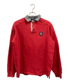 POLO RALPH LAUREN（ポロ・ラルフローレン）の古着「ラガーシャツ」｜レッド