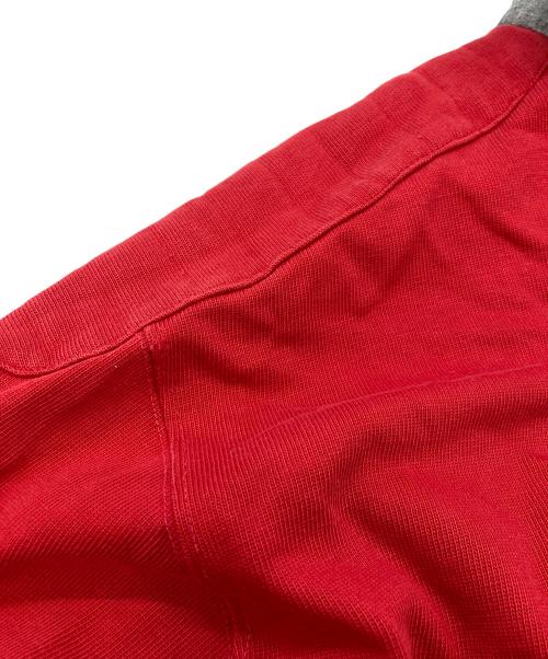 POLO RALPH LAUREN（ポロ・ラルフローレン）POLO RALPH LAUREN (ポロ・ラルフローレン) ラガーシャツ レッド サイズ:Lの古着・服飾アイテム