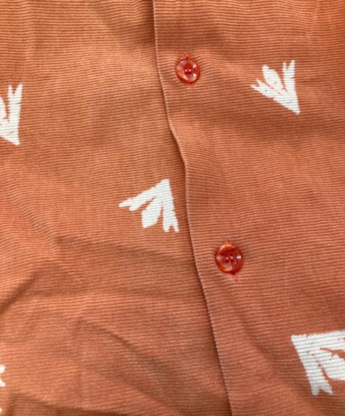 STYLE EYES（スタイルアイズ）STYLE EYES (スタイルアイズ) コーデュロイシャツ オレンジ サイズ:Ｍの古着・服飾アイテム
