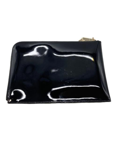 Vivienne Westwood（ヴィヴィアンウエストウッド）Vivienne Westwood (ヴィヴィアンウエストウッド) リップデザインクラッチバッグ レッド×ブラックの古着・服飾アイテム