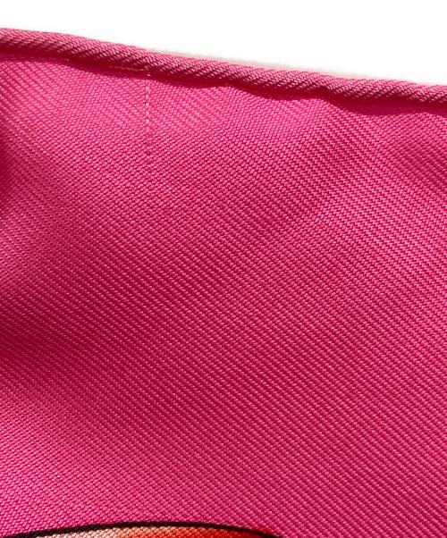 HERMES（エルメス）HERMES (エルメス) シルクスカーフ ピンクの古着・服飾アイテム