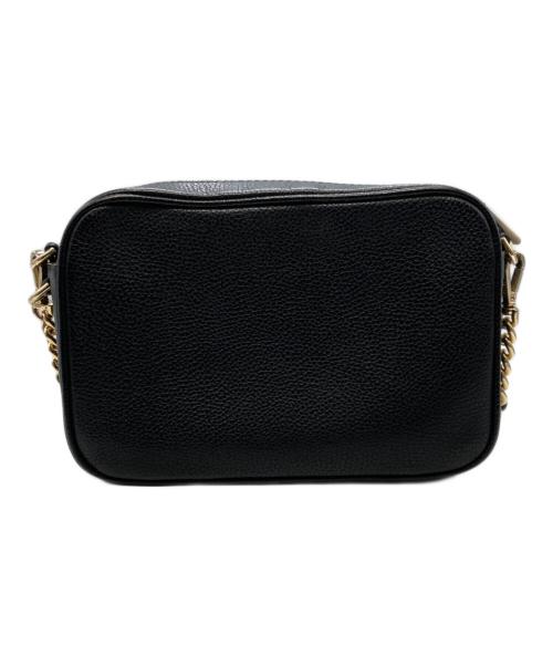 MICHAEL KORS（マイケル・コース）MICHAEL KORS (マイケル・コース) JET SET MD CAMERA BAG ブラックの古着・服飾アイテム