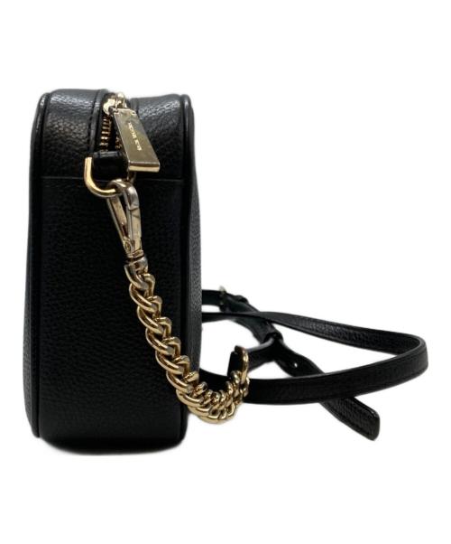 MICHAEL KORS（マイケル・コース）MICHAEL KORS (マイケル・コース) JET SET MD CAMERA BAG ブラックの古着・服飾アイテム