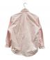 Yves Saint Laurent (イヴサンローラン) ストライプシャツ ホワイト×ピンク サイズ:Ｍ：6000円
