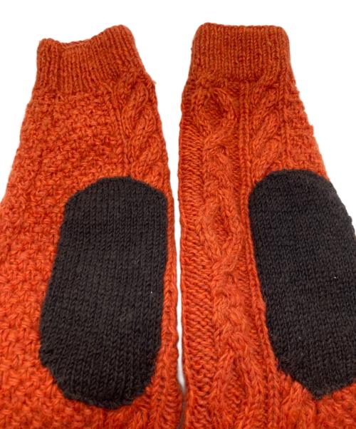 Himalayan Climber’s Hand-Knit（ヒマラヤンクライマーズハンドニット）HIMALAYAN CLIMBER’S HAND-KNIT (ヒマラヤンクライマーズハンドニット) ニットカーディガン オレンジ サイズ:Ｍの古着・服飾アイテム