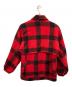 FILSON GARMENT (フィルソン ガーメント) ウールチェックマッキーノジャケット レッド×ブラック サイズ:40：21000円
