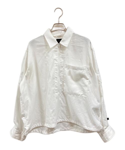 DAIWA PIER39（ダイワ ピア39）DAIWA PIER39 (ダイワ ピア39) W's TECH HALF ZIP SHIRT L/S ホワイト サイズ:FREEの古着・服飾アイテム