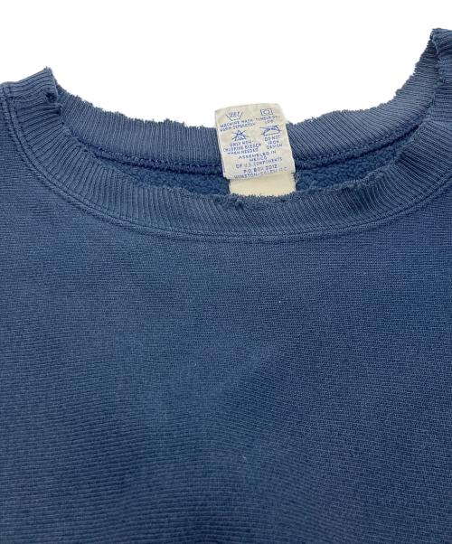 Champion REVERSE WEAVE（チャンピオン リバース ウィーブ）Champion REVERSE WEAVE (チャンピオン リバース ウィーブ) ヴィンテージ刺繍ロゴスウェット ネイビー サイズ:XXLの古着・服飾アイテム