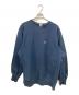 Champion REVERSE WEAVE（チャンピオン リバース ウィーブ）の古着「ヴィンテージ刺繍ロゴスウェット」｜ネイビー