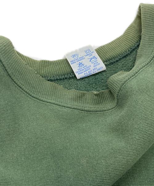 Champion REVERSE WEAVE（チャンピオン リバース ウィーブ）Champion REVERSE WEAVE (チャンピオン リバース ウィーブ) ヴィンテージ刺繍ロゴスウェット グリーン サイズ:XXLの古着・服飾アイテム