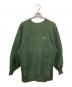 Champion REVERSE WEAVE（チャンピオン リバース ウィーブ）の古着「ヴィンテージ刺繍ロゴスウェット」｜グリーン