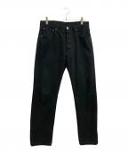 LEVI'Sリーバイス）の古着「後染め501ブラックデニムパンツ」｜ブラック