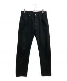 LEVI'S（リーバイス）の古着「後染め501ブラックデニムパンツ」｜ブラック