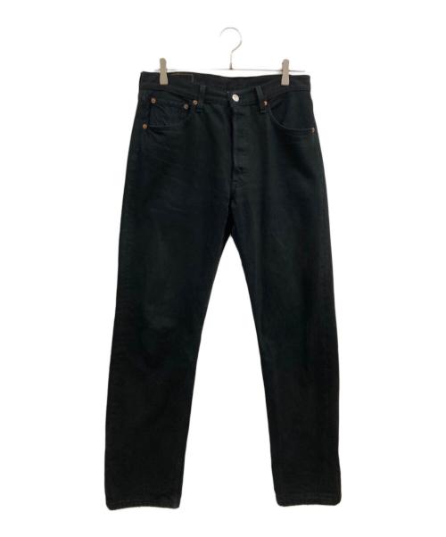 LEVI'S（リーバイス）LEVI'S (リーバイス) 後染め501ブラックデニムパンツ ブラック サイズ:33/32の古着・服飾アイテム