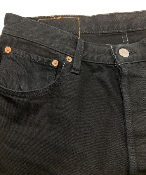 LEVI'S（リーバイス）LEVI'S (リーバイス) 後染め501ブラックデニムパンツ ブラック サイズ:33/32の古着・服飾アイテム