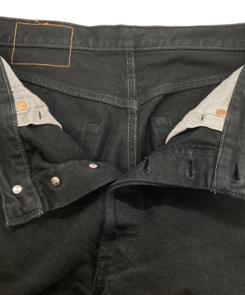 LEVI'S（リーバイス）LEVI'S (リーバイス) 後染め501ブラックデニムパンツ ブラック サイズ:33/32の古着・服飾アイテム