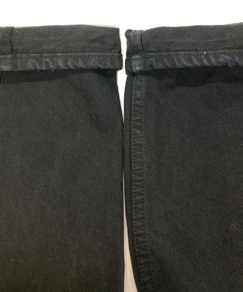 LEVI'S（リーバイス）LEVI'S (リーバイス) 後染め501ブラックデニムパンツ ブラック サイズ:33/32の古着・服飾アイテム