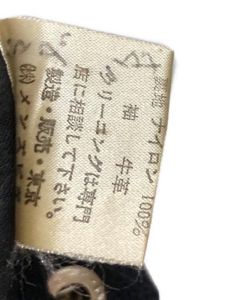 MEN'S BIGI SPORTS（メンズビギ）MEN'S BIGI SPORTS (メンズビギ) 袖レザーウールスタジャン ブラック サイズ:Ｍの古着・服飾アイテム