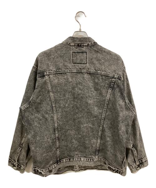 LEVI'S（リーバイス）LEVI'S (リーバイス) ルーズデニムジャケット ブラック サイズ:XLの古着・服飾アイテム