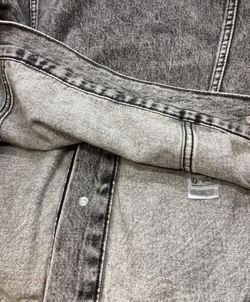 LEVI'S（リーバイス）LEVI'S (リーバイス) ルーズデニムジャケット ブラック サイズ:XLの古着・服飾アイテム